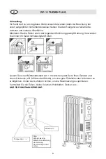 Preview for 8 page of Fakir RF-11 TURBO PLUS Manual