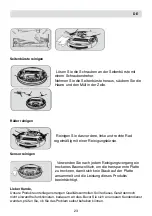 Предварительный просмотр 23 страницы Fakir Robert II User Manual