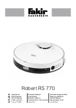 Fakir Robert RS 770 User Manual preview