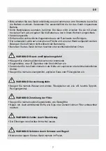 Preview for 7 page of Fakir Robert RS 770 User Manual