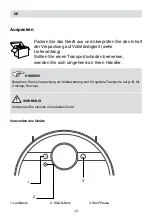 Preview for 12 page of Fakir Robert RS 770 User Manual