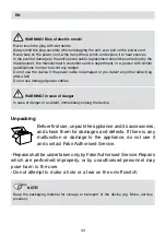 Preview for 34 page of Fakir Robert RS 770 User Manual