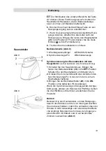 Preview for 13 page of Fakir Robert Operating Instructions Manual