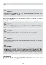 Предварительный просмотр 16 страницы Fakir ROCKY SB 5150 User Manual