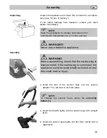 Предварительный просмотр 41 страницы Fakir S 200 electronic Operating Instructions Manual