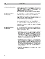 Preview for 6 page of Fakir SC 190 Instructions For Use Manual