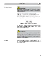 Preview for 9 page of Fakir SC 190 Instructions For Use Manual