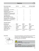 Preview for 11 page of Fakir SC 190 Instructions For Use Manual