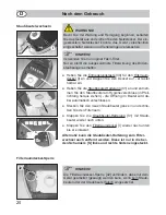 Preview for 20 page of Fakir SC 190 Instructions For Use Manual