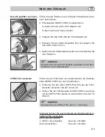 Preview for 21 page of Fakir SC 190 Instructions For Use Manual