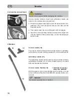 Preview for 36 page of Fakir SC 190 Instructions For Use Manual