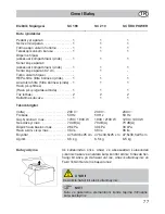 Preview for 77 page of Fakir SC 190 Instructions For Use Manual