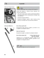 Preview for 80 page of Fakir SC 190 Instructions For Use Manual