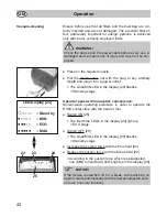 Предварительный просмотр 42 страницы Fakir SMART S350 Instructions For Use Manual