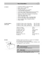 Предварительный просмотр 59 страницы Fakir SMART S350 Instructions For Use Manual