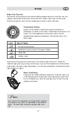 Предварительный просмотр 19 страницы Fakir SPRING Manual