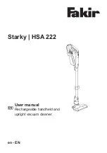 Предварительный просмотр 25 страницы Fakir Starky HSA 222 User Manual