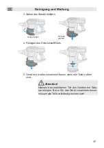 Предварительный просмотр 17 страницы Fakir Starky HSA 600 L User Manual