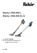 Предварительный просмотр 25 страницы Fakir Starky HSA 600 L User Manual