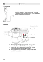 Предварительный просмотр 38 страницы Fakir Starky HSA 600 L User Manual