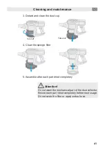 Предварительный просмотр 41 страницы Fakir Starky HSA 600 L User Manual