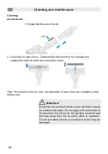 Предварительный просмотр 42 страницы Fakir Starky HSA 600 L User Manual