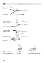 Предварительный просмотр 32 страницы Fakir Starky WDA 700 Wet & Dry User Manual