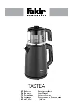 Fakir TASTEA User Manual preview