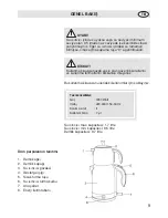 Preview for 9 page of Fakir thales Instruction Manual