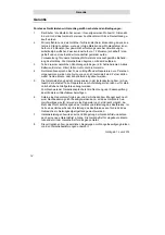 Предварительный просмотр 14 страницы Fakir Trend AS 1037 NT Operating Instructions Manual