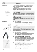 Предварительный просмотр 12 страницы Fakir trend BL 141 User Manual