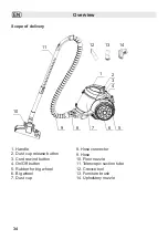 Предварительный просмотр 34 страницы Fakir trend BL 240 User Manual