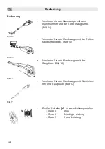 Предварительный просмотр 14 страницы Fakir Trend Starky HSA 322 User Manual