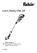 Предварительный просмотр 23 страницы Fakir Trend Starky HSA 322 User Manual