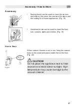 Предварительный просмотр 37 страницы Fakir Trend Starky HSA 322 User Manual