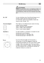 Предварительный просмотр 13 страницы Fakir trend VC 35 S User Manual