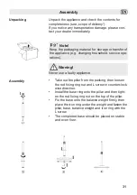 Предварительный просмотр 31 страницы Fakir trend VC 35 S User Manual