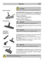 Предварительный просмотр 11 страницы Fakir TS 130 Instructions For Use Manual