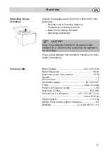 Предварительный просмотр 25 страницы Fakir TVL 30 Operating Instructions Manual