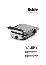 Fakir Valery Instruction Manual preview