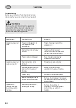 Предварительный просмотр 20 страницы Fakir VEYRON 2400 Operating Instructions Manual