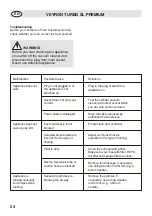 Preview for 24 page of Fakir VEYRON PREMIUM Manual