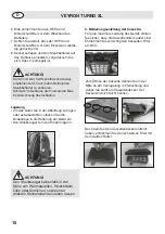 Предварительный просмотр 10 страницы Fakir VEYRON TURBO XL Operating Instructions Manual