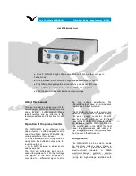 Falco Systems WMA-IB-LN User Manual preview