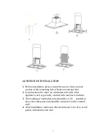 Предварительный просмотр 6 страницы Falco AIS-P53D 90CM Instruction Manual