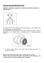 Предварительный просмотр 14 страницы Falco AR-120-110 Installation And User Manual