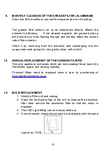 Preview for 23 page of Falco AR-60-701 Installation And User Manual