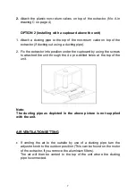 Предварительный просмотр 7 страницы Falco AR-60-903BL Installation And User Manual