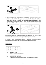 Предварительный просмотр 8 страницы Falco AR-60-903BL Installation And User Manual