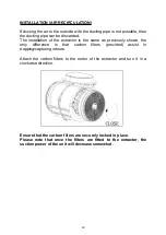 Предварительный просмотр 10 страницы Falco AR-60-CGS Installation And User Manual